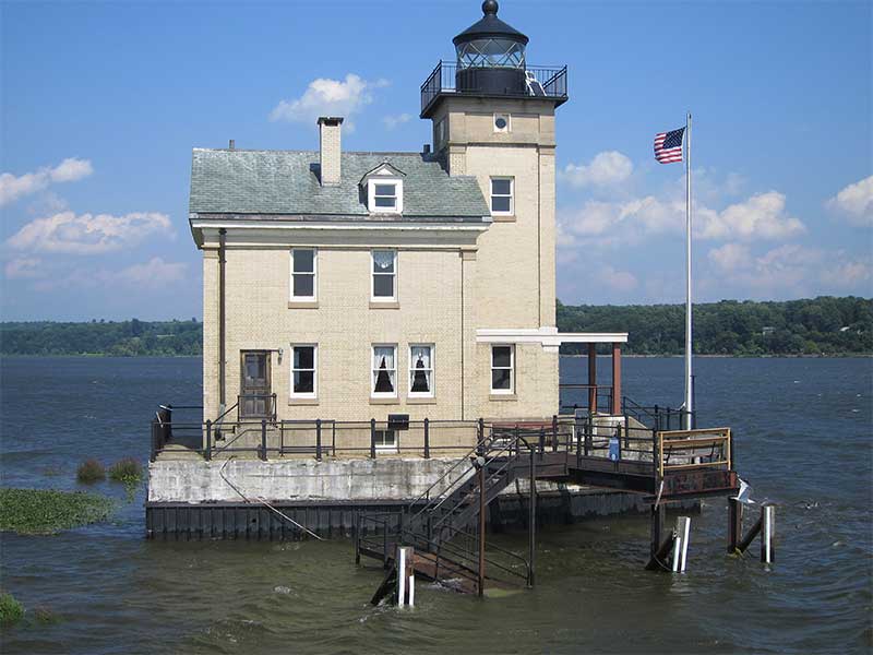 Roundout Lighthouse in Kingston NY