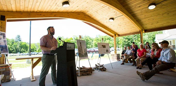 Pavilion Ribbon Cutting