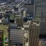 Aerial view of downtown Houston