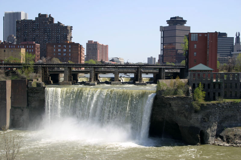 High Falls in downtown Rochester NY