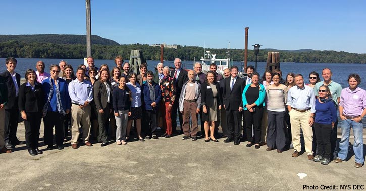 hudson river celebration group photo