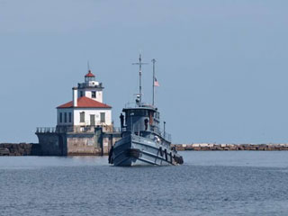 The Major Elisha K. Henson on Lake Ontario