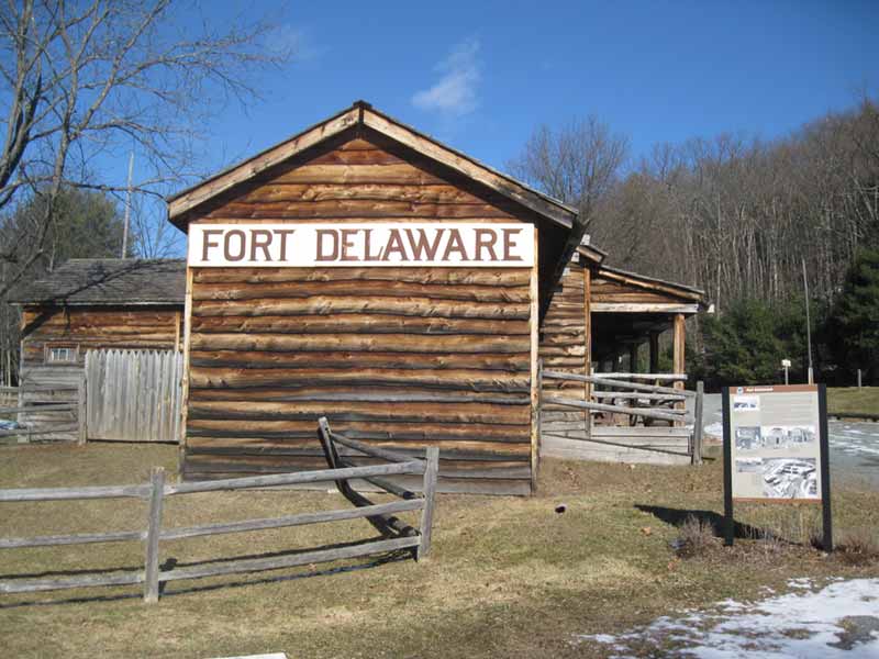 Exterior of Fort Delaware