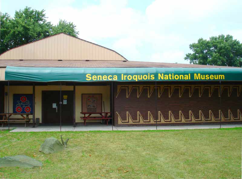 Entrance to the Senecas-Iroquois National Museum