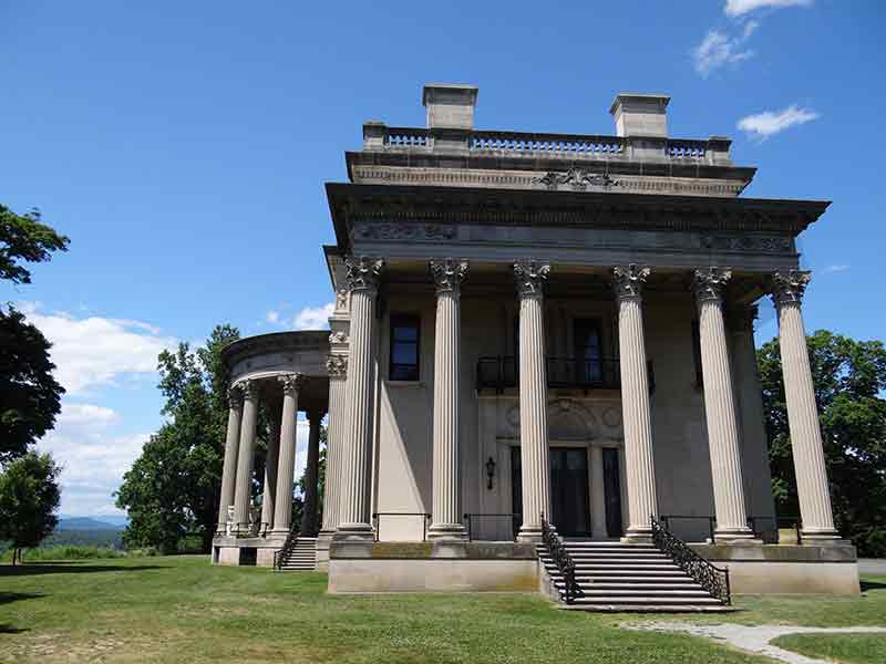 Vanderbilt Mansion in Hyde Park