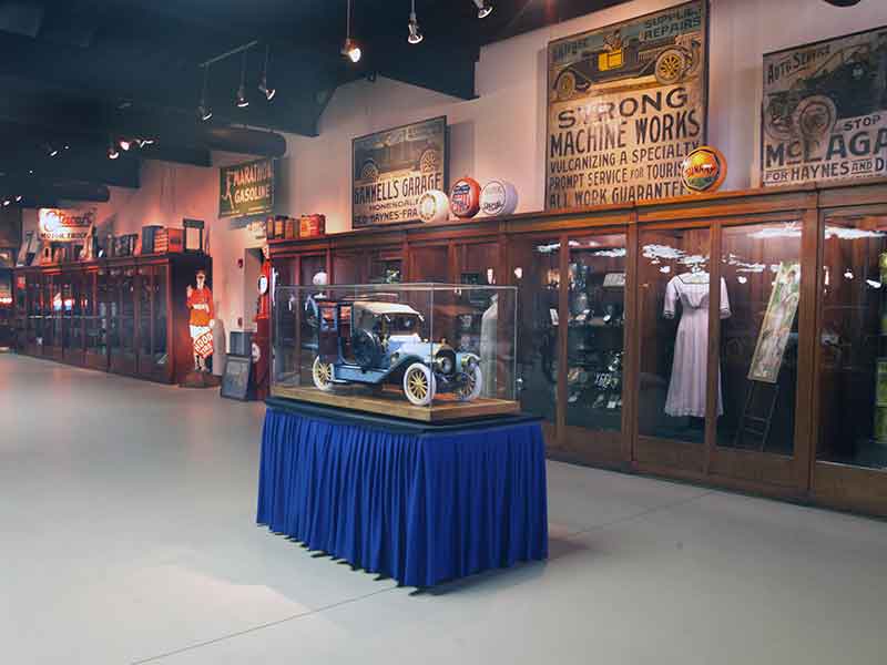 Interior of the Pierce-Arrow Museum in Buffalo NY