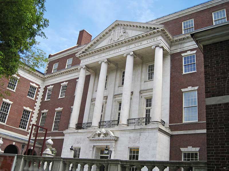 Entry to the Museum of the City of New York