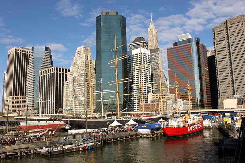 South Street Seaport in New York City