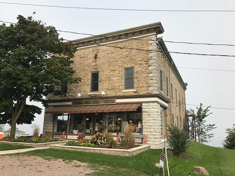 Exterior view of Cornwall Brother's General Store & Museum