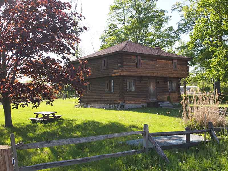 The block house at Fort Brewerton