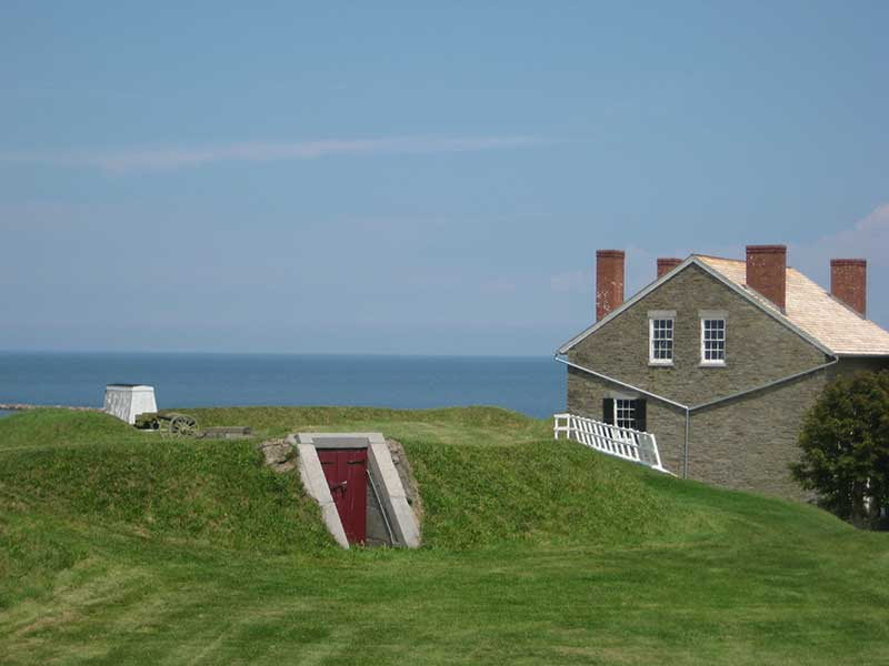 Fort Ontario in Oswego, NY