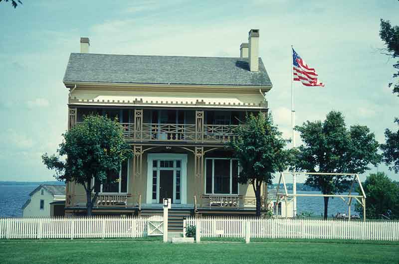 The Commandant's House at Sackets Harbor Battlefield