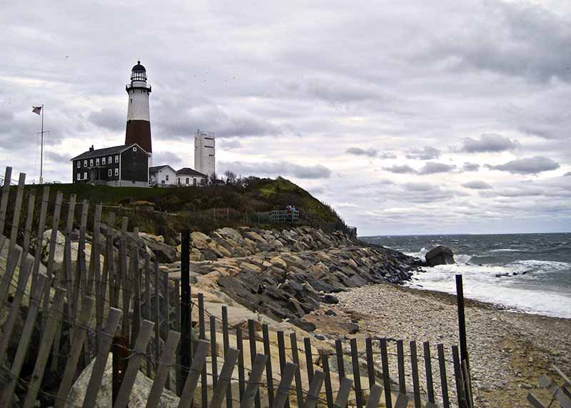 Lighthouse at Montauk Point on Long Island