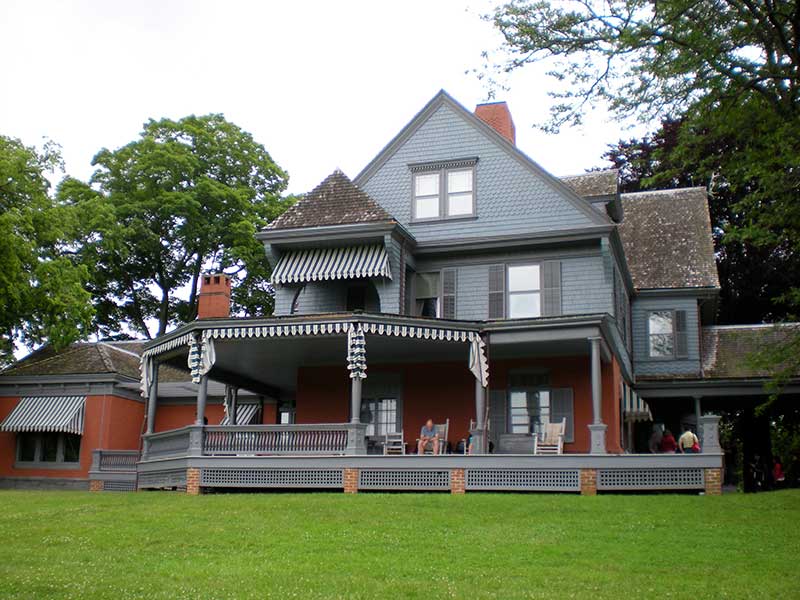 Mansion at Sagamore Hill in Oyster Bay NY